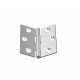 NICKEL PLATED BRASS FLAT HINGE 40x35 ITALY